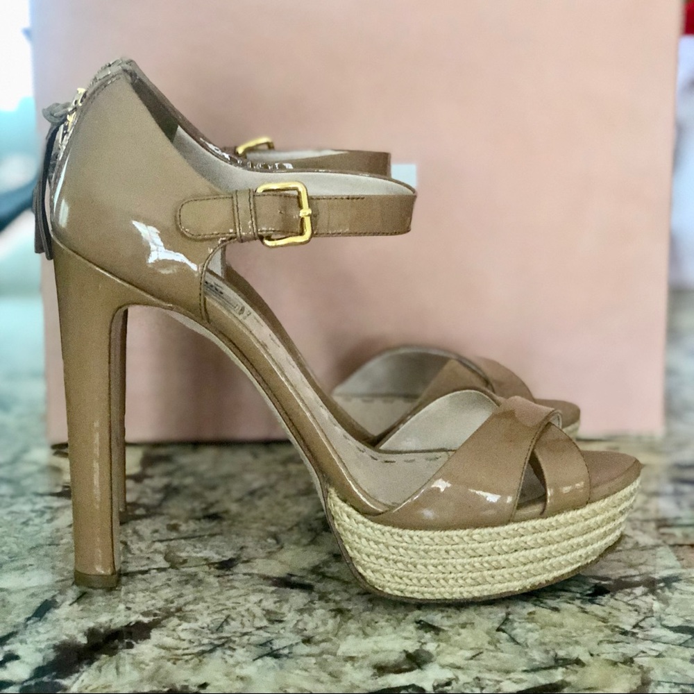 Miu Miu platform heel